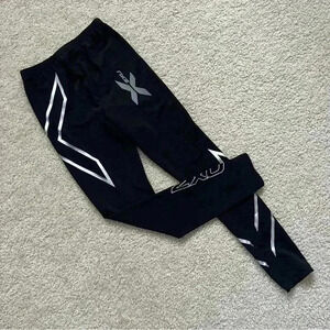 2XU Core Compression Tights Pants Keggings Men’s Size Small Black